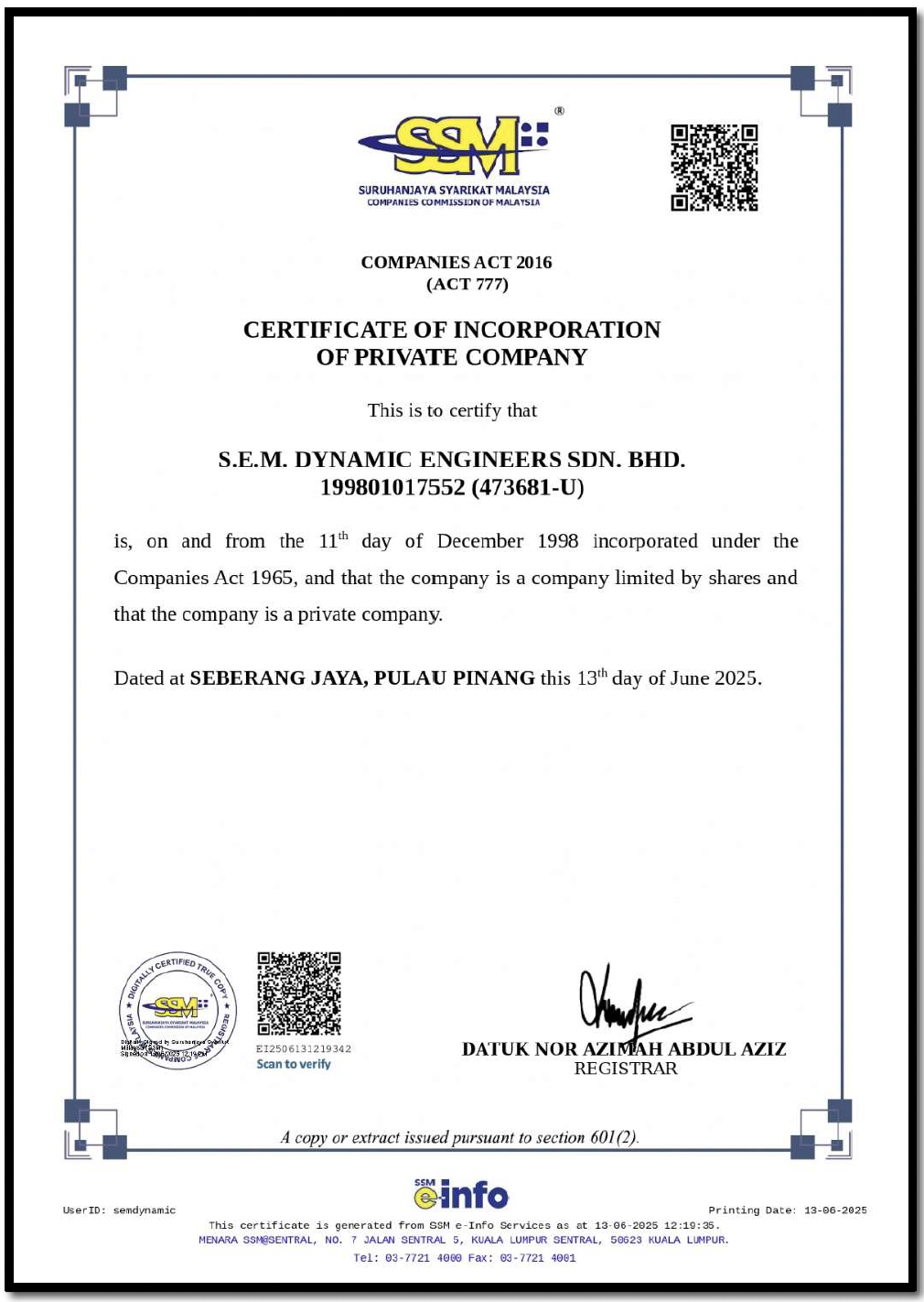 Certificate 2