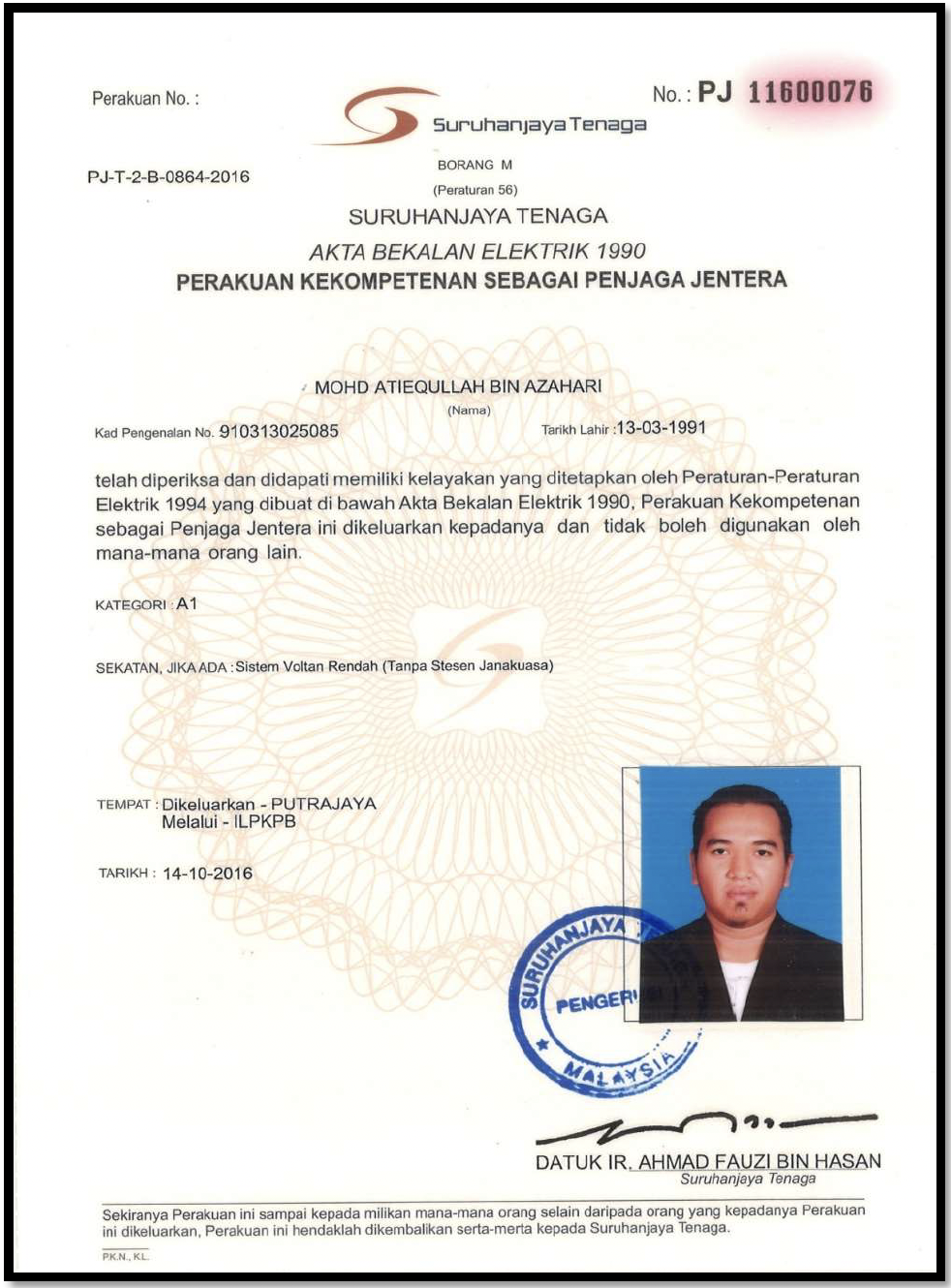 Certificate 28